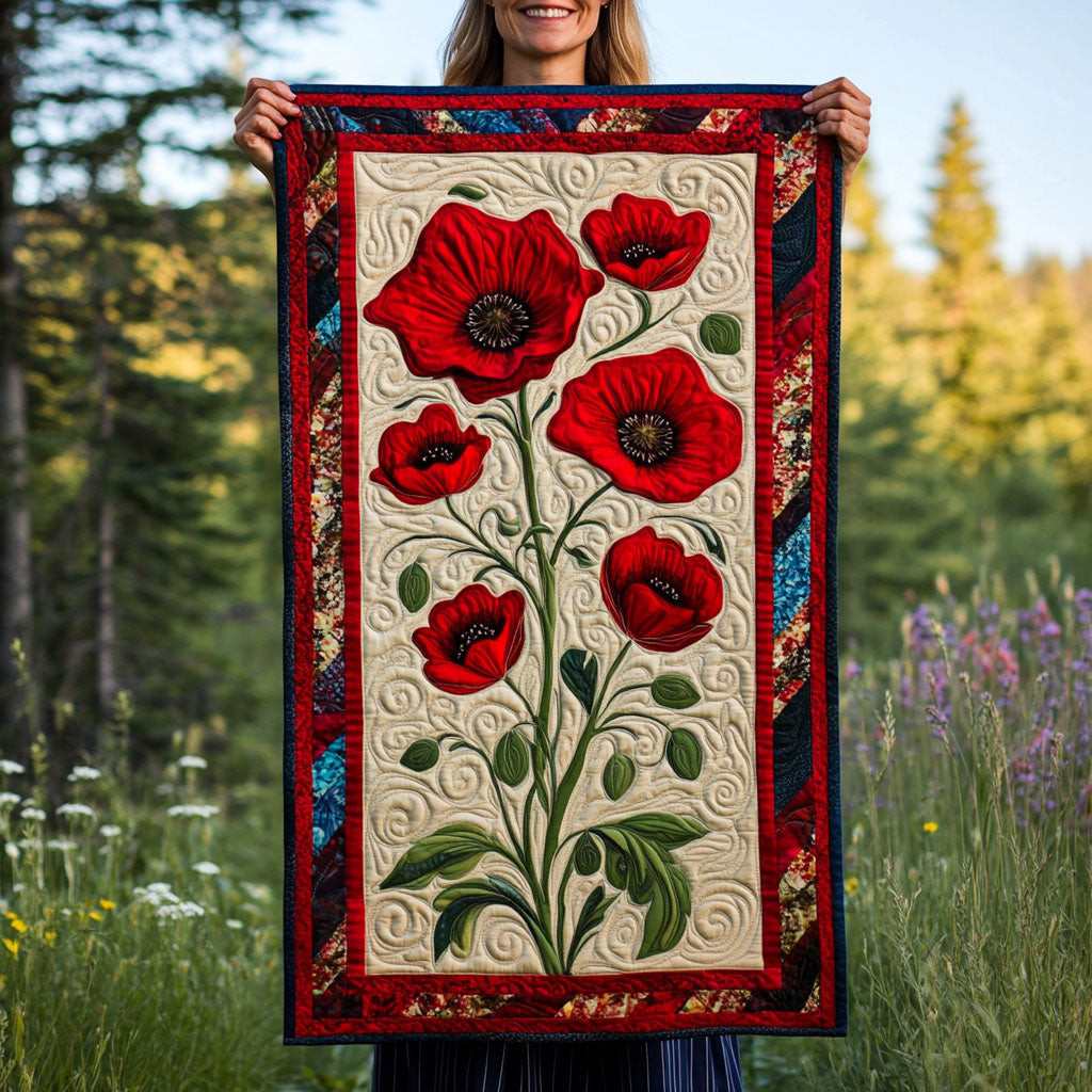 Country Charm Patriotism Quilted Table Runner  Holiday Table Runner Fourth Of July Hostess Gifts
