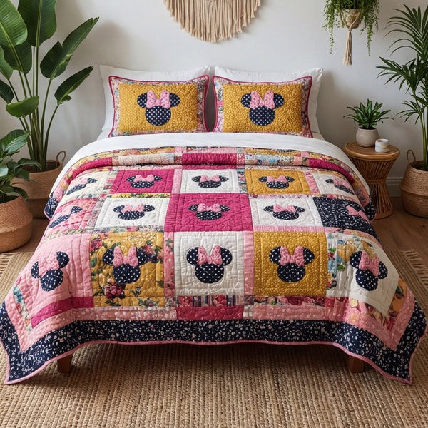 Cozy Collection Quilted Bedding Set Farmhouse Bedroom Decor Gift for Lover Home - Tradiviet