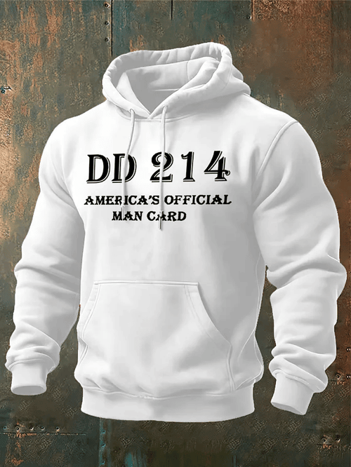 DD-214 Hoodie America's Official Man Card Pullover Patriotic Gifts For Veterans - Tradiviet - Image 4