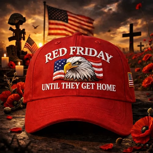Egeal USA Flag Red Friday Hat American Patriot Merch Cap Gift For Patriots - Tradiviet