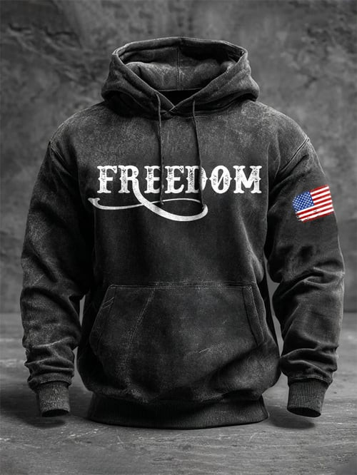 Freedom Hoodie USA 250 Years Of Independence Pullover Gifts For 4Th Of July - Tradiviet - Image 2