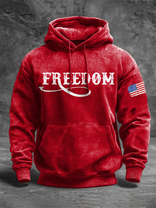 Freedom Hoodie USA 250 Years Of Independence Pullover Gifts For 4Th Of July - Tradiviet