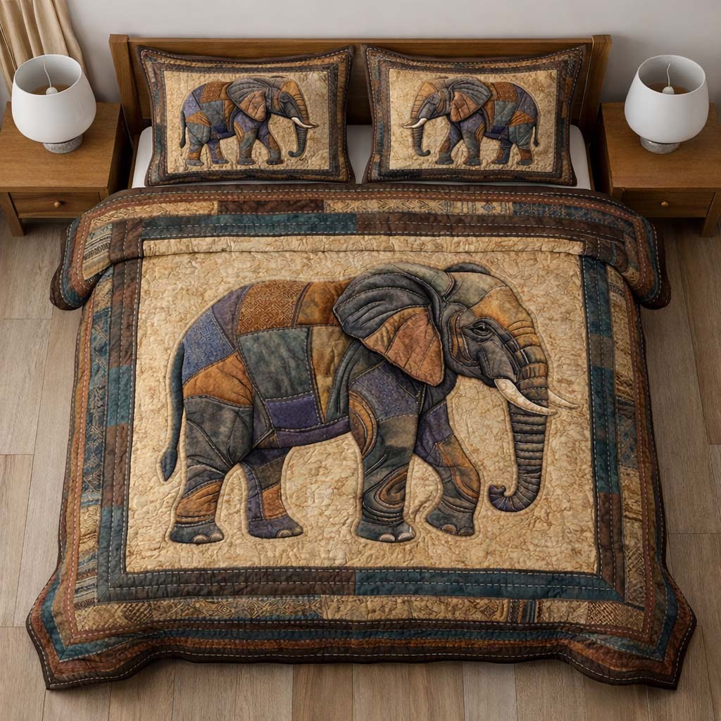 Gentle Jumbo Quilted Bedding Set Holiday Bedroom Decor Unique Gentle Jumbo Gifts - Tradiviet