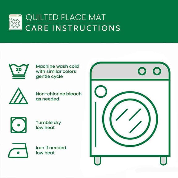 Hop Into Easter Quilted Place Mat Vintage Easter Egg Cottage Dining Mat Cozy Gift For Her - Tradiviet - Image 3