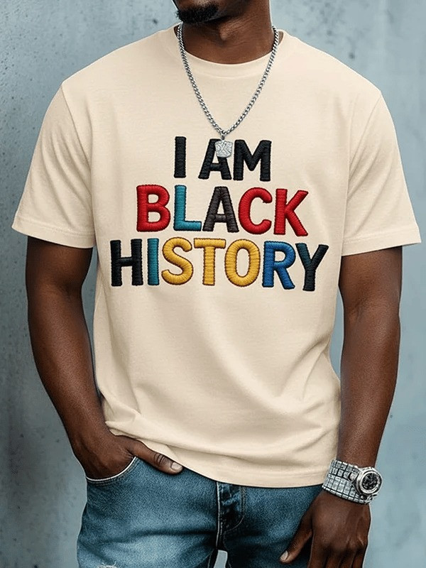 I Am Black History T-Shirt Black History Month Cultural Pride Inspirational Tee Gift For Her - Tradiviet - Image 9