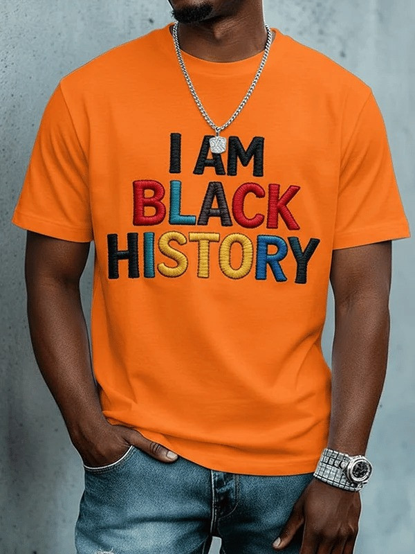 I Am Black History T-Shirt Black History Month Cultural Pride Inspirational Tee Gift For Her - Tradiviet - Image 4