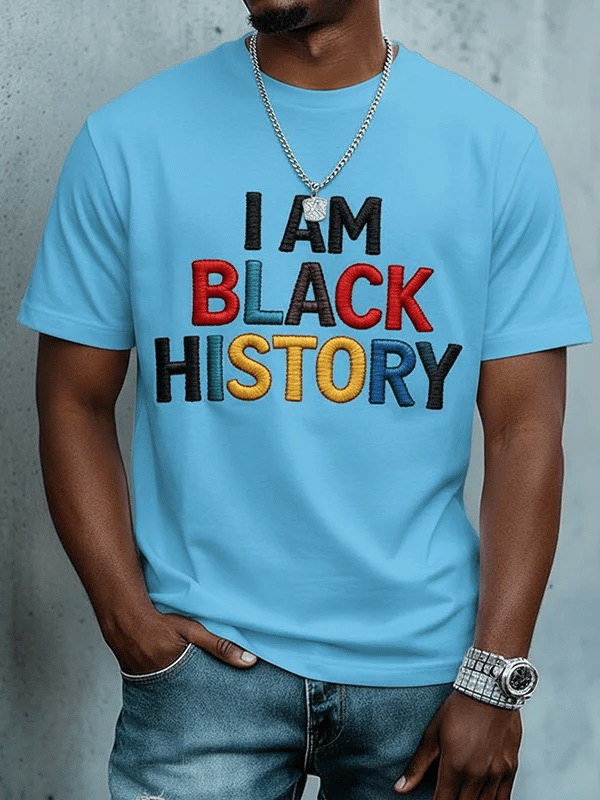 I Am Black History T-Shirt Black History Month Cultural Pride Inspirational Tee Gift For Her - Tradiviet - Image 5