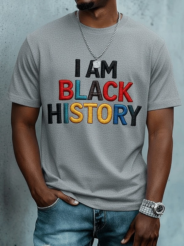 I Am Black History T-Shirt Black History Month Cultural Pride Inspirational Tee Gift For Her - Tradiviet - Image 8