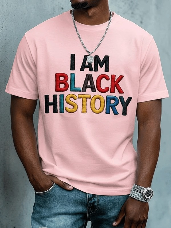I Am Black History T-Shirt Black History Month Cultural Pride Inspirational Tee Gift For Her - Tradiviet - Image 7