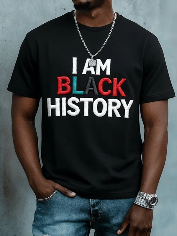 I Am Black History T-Shirt Black History Month Cultural Pride Inspirational Tee Gift For Her - Tradiviet - Image 2