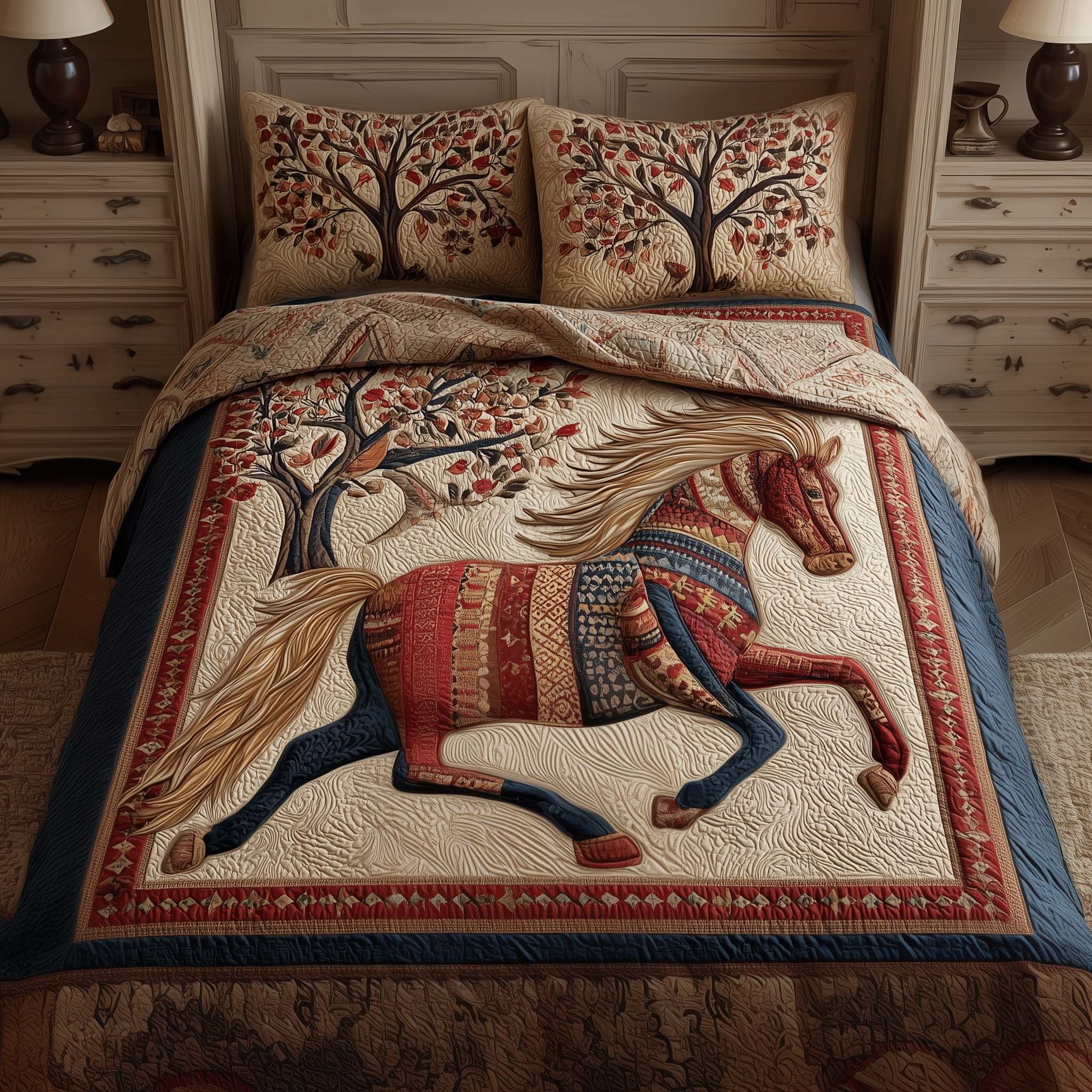Majestic Force Quilted Bedding Set Bedroom Decorations Perfect Majestic Gift - Tradiviet
