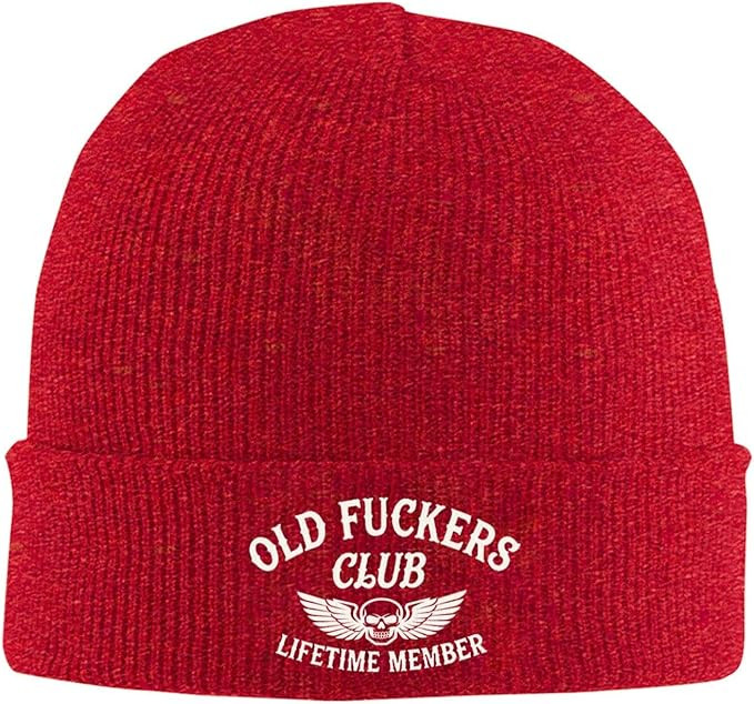 Old Fckers Club Beanie Caps Lifetime Member Merch Gift Ideas For Women - Tradiviet