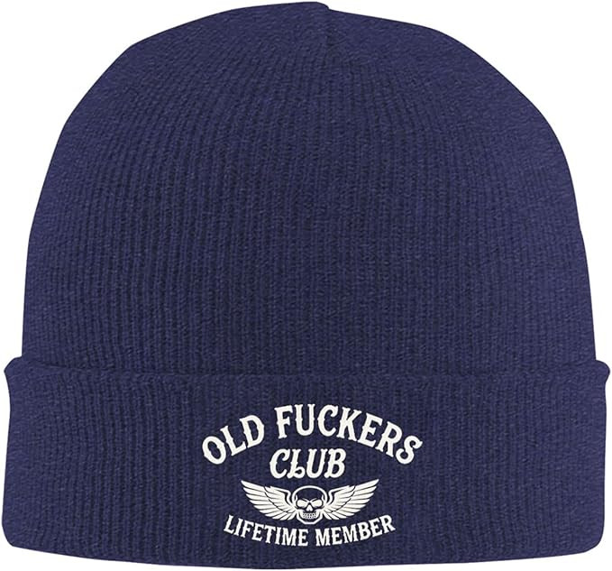 Old Fckers Club Beanie Caps Lifetime Member Merch Gift Ideas For Women - Tradiviet - Image 2