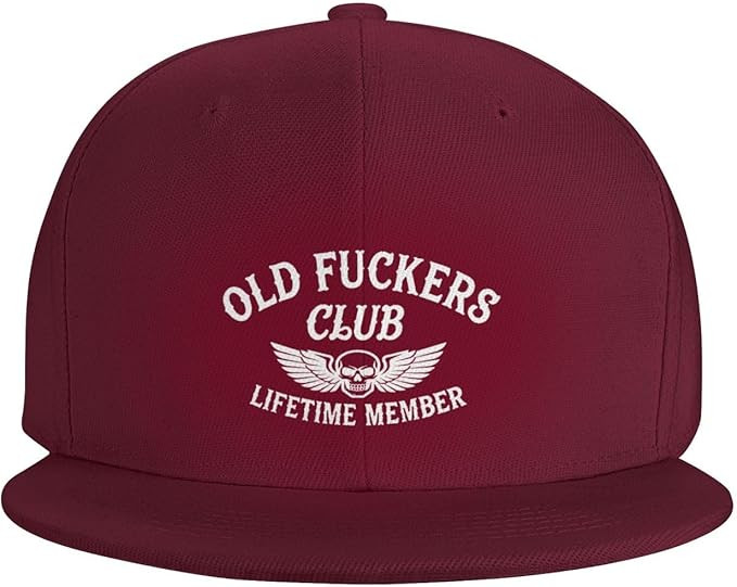 Old Fuckers Club Snapback Lifetime Member Merch Gifts Ideas For Sister - Tradiviet - Image 4