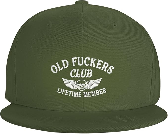 Old Fuckers Club Snapback Lifetime Member Merch Gifts Ideas For Sister - Tradiviet - Image 2