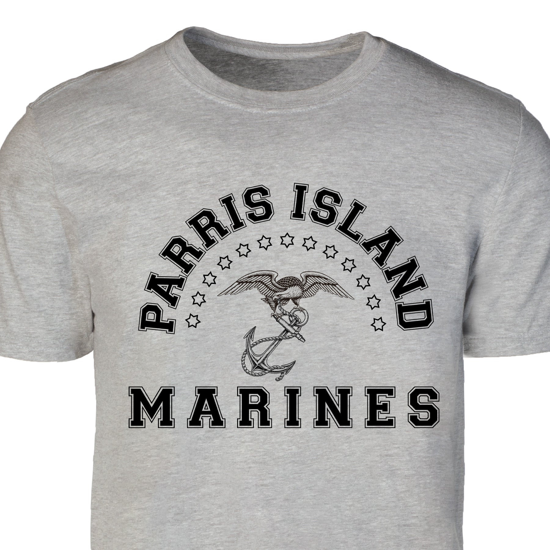 Parris Island Marines T-Shirt MCRD Marine Corps Tee Military Veteran Clothing USMC Gift - Tradiviet