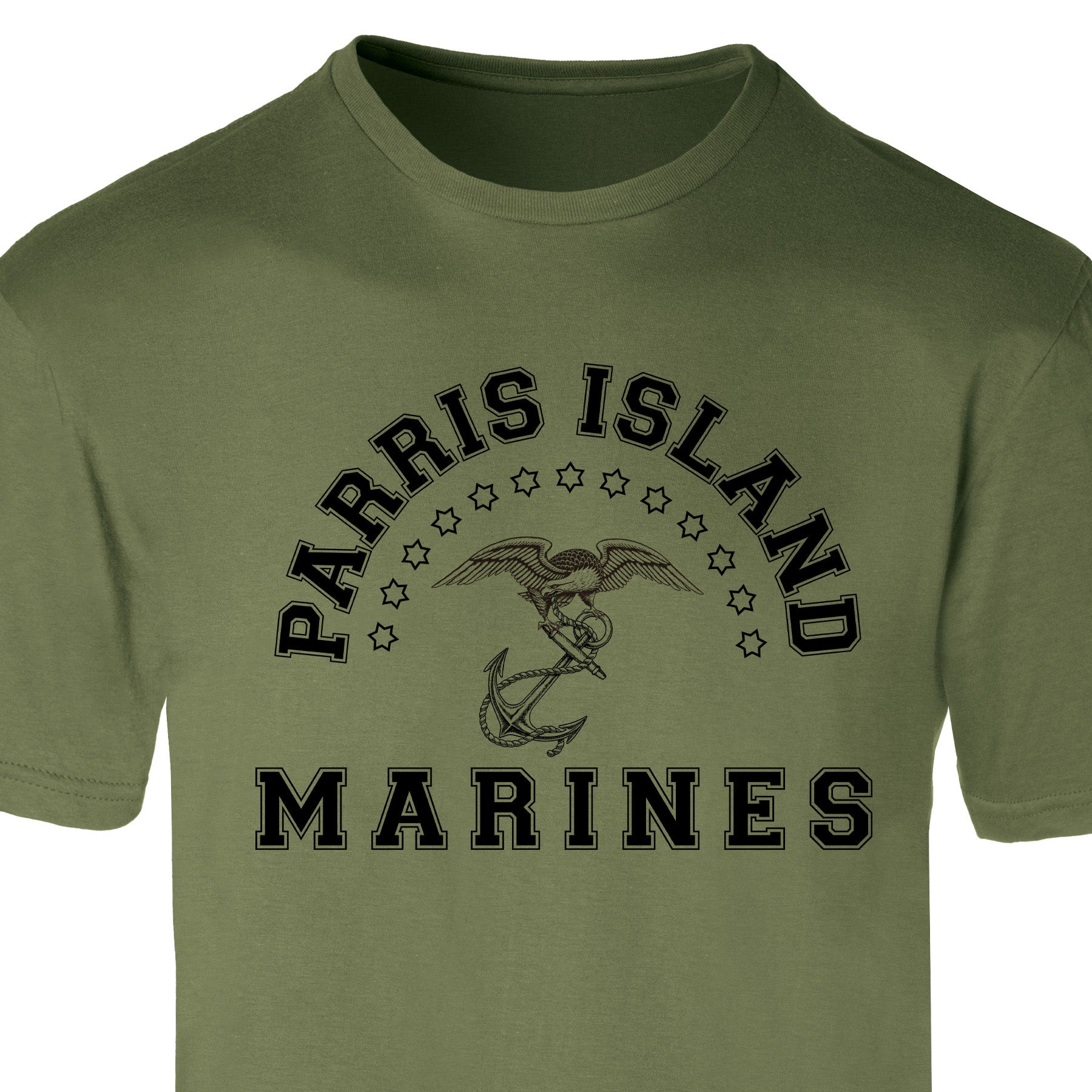 Parris Island Marines T-Shirt MCRD Marine Corps Tee Military Veteran Clothing USMC Gift - Tradiviet - Image 4