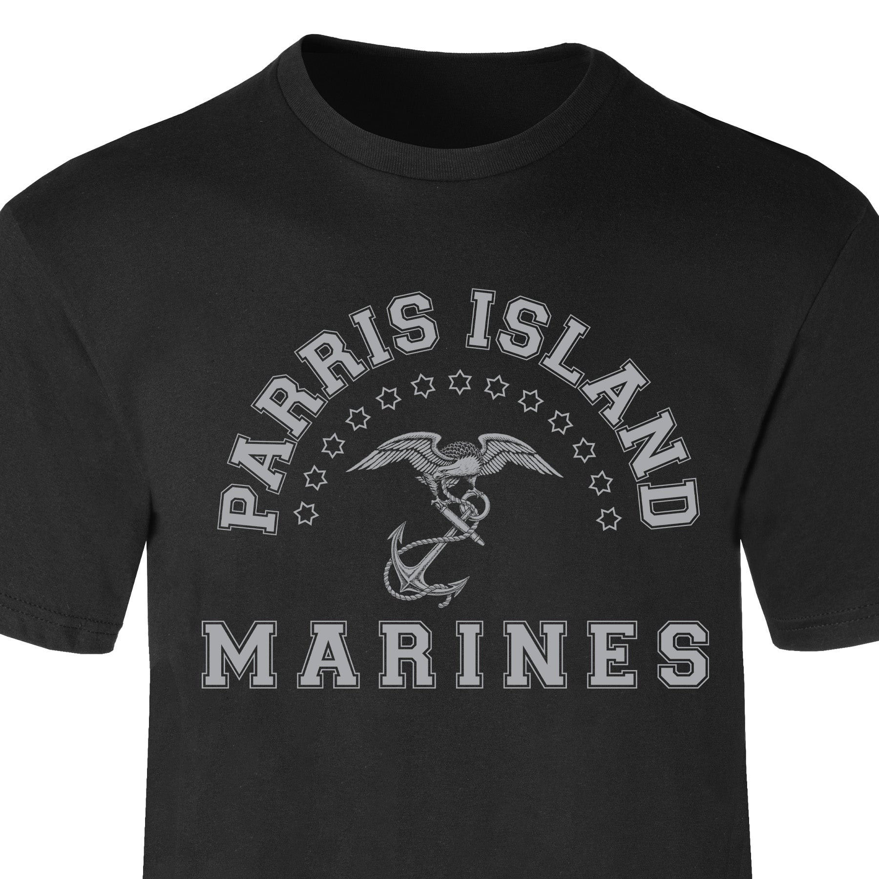 Parris Island Marines T-Shirt MCRD Marine Corps Tee Military Veteran Clothing USMC Gift - Tradiviet - Image 3