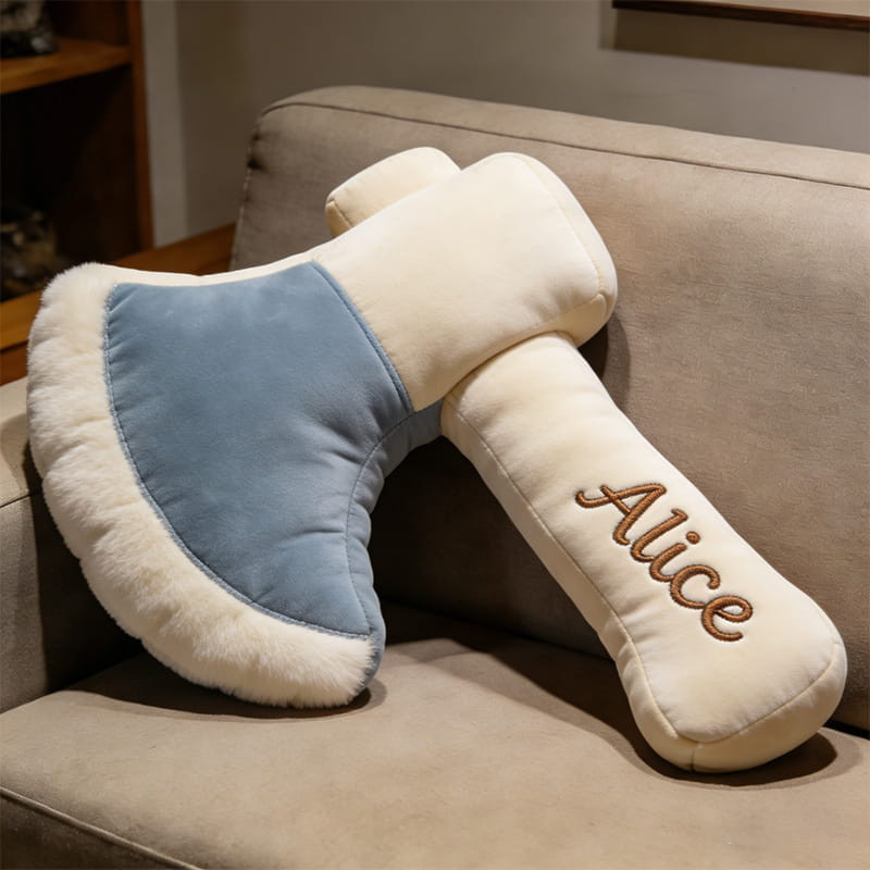 Personalized Axe Pillow Woodcutter Axe Plush Toy Best Gift For Him - Tradiviet