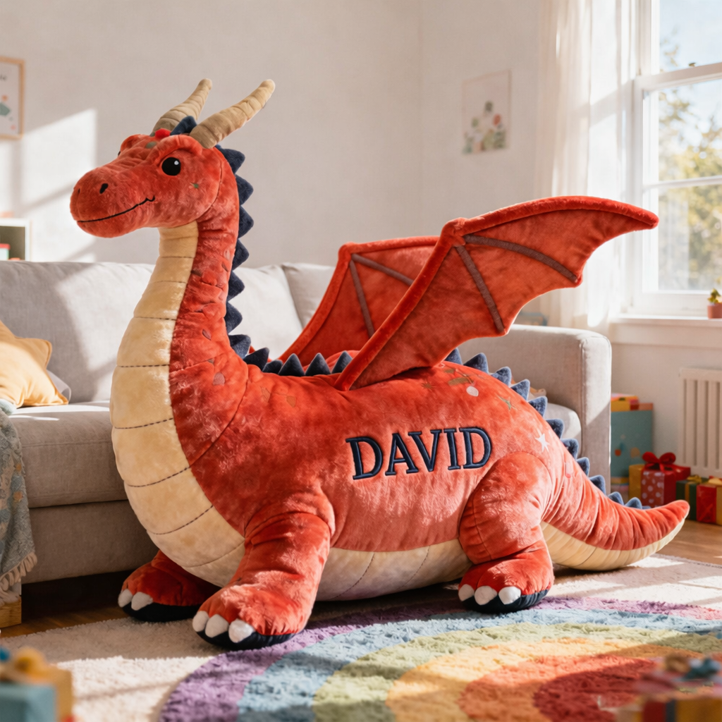 Personalized Dragon Alien Shaped Pillow Thoughtful Gift Ideas For Son - Tradiviet