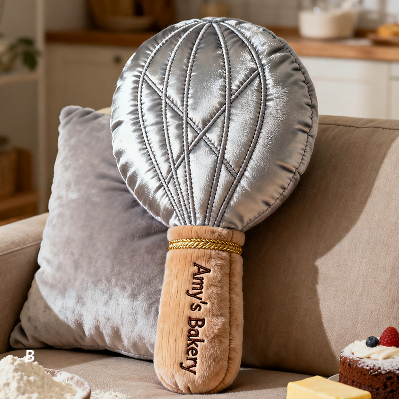 Personalized Egg Beater Shaped Pillow Mothers Day Gifts From Daughter - Tradiviet