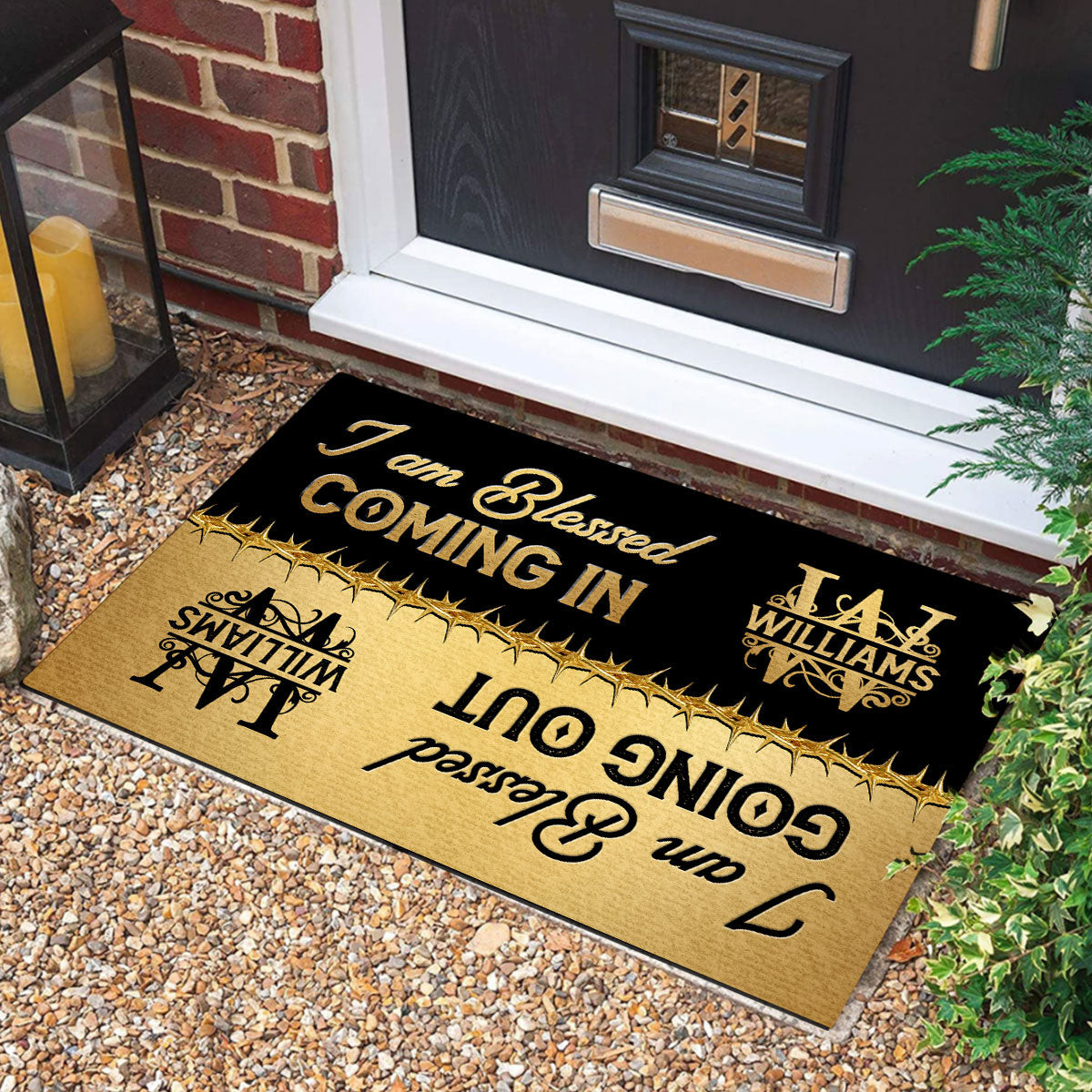 Personalized Eternal Blessing Doormat America Celebrates 250Th Anniversary Front Door Mat - Tradiviet