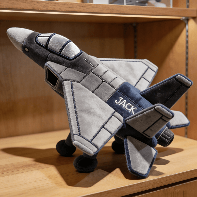 Personalized Fighter Jet Shape Pillow Best Birthday Gift Ideas For Brother - Tradiviet