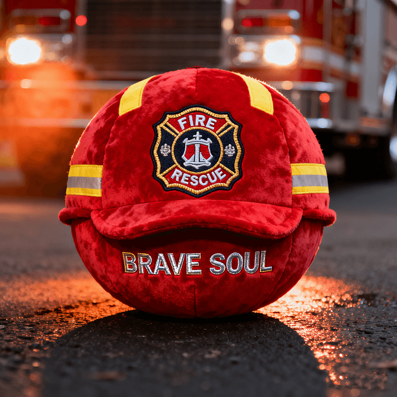 Personalized Firefighter Helmet Pillow Best Gifts For Firefighter Lover - Tradiviet