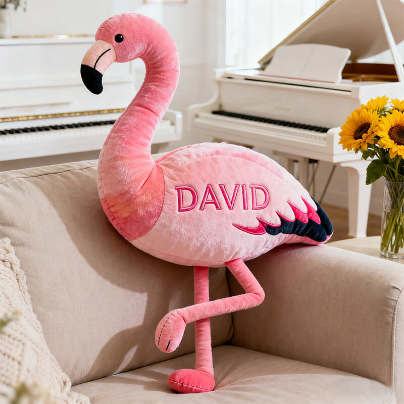 Personalized Flamingo Pillow Best Mothers Day Gifts For First Time Mom - Tradiviet