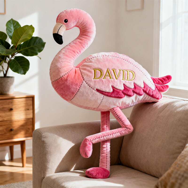 Personalized Flamingo Pillow MotherS Day Gift For Daughter From Mom - Tradiviet