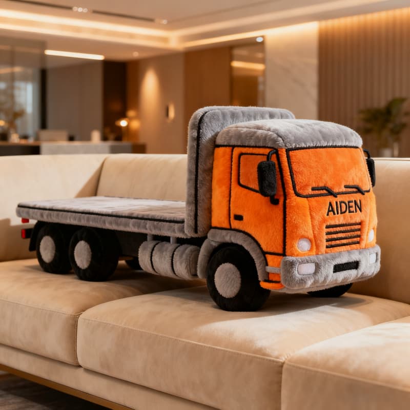 Personalized Flatbed Truck Pillow Best Presents For Brothers In Law - Tradiviet