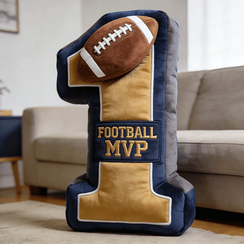 Personalized Football Champion Throw Pillow Gift Ideas For Your Brother - Tradiviet