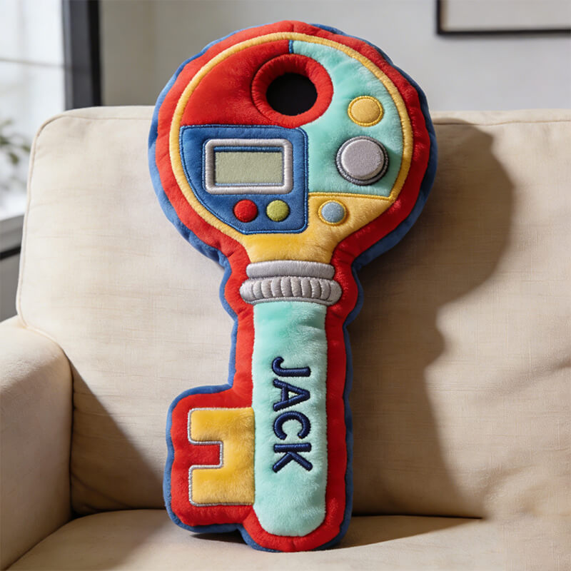 Personalized Gashapon Machine Key Pillow Best Mothers Day From For Husband - Tradiviet