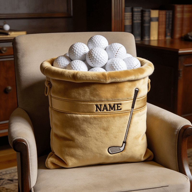 Personalized Golf Throw Pillow Unique Gifts For Fathers Day From Wife - Tradiviet