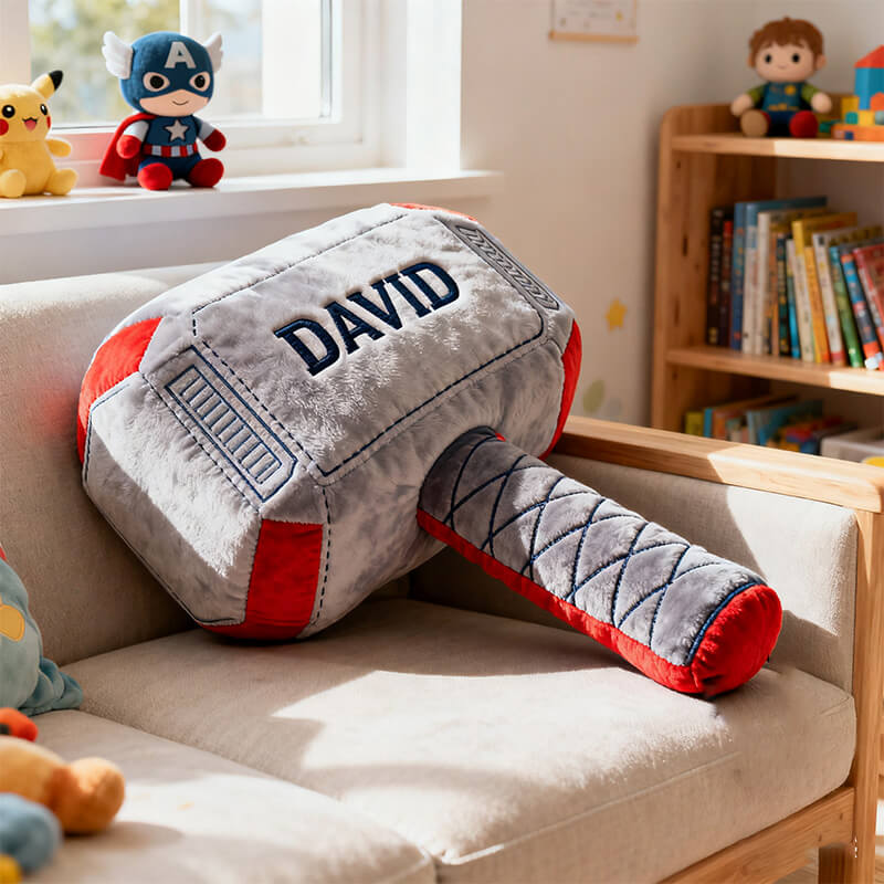 Personalized Hammer Pillow Hammer Love Plush Gift Ideas For Brother - Tradiviet