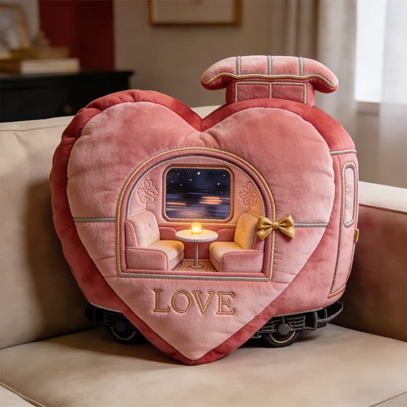 Personalized Heart Car Pillow Mothers Day Gifts For For Wife From Husband - Tradiviet
