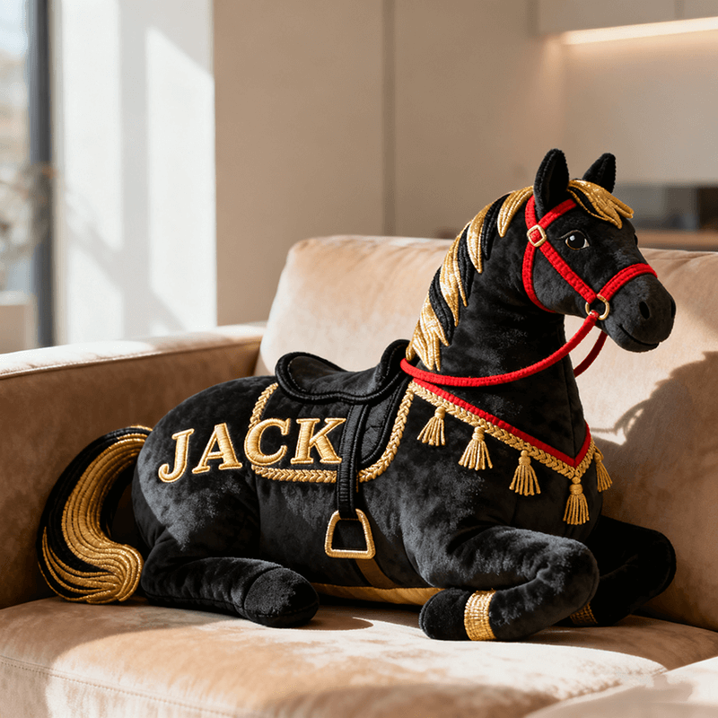 Personalized Horse Pillow Best Horse Plush Birthday Gift For Husband - Tradiviet