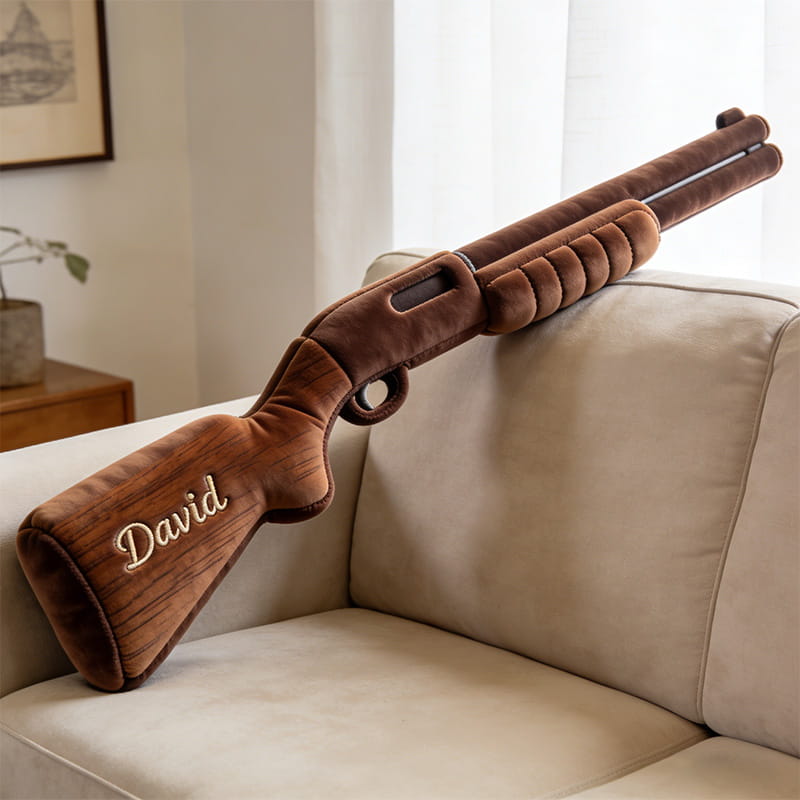 Personalized Hunting Shape Pillow Best Fathers Day Gift Ideas Last Minute - Tradiviet
