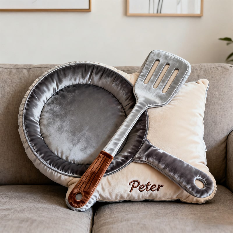 Personalized Kitchen Spatula Shape Pillow Gifts For Expecting Mothers - Tradiviet