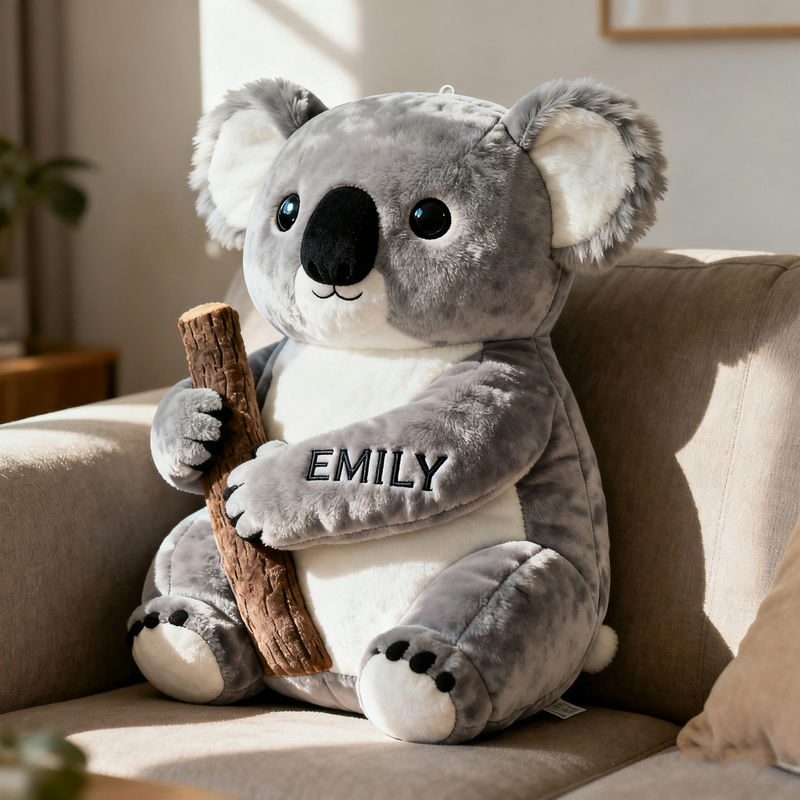 Personalized Koala Shape Pillow Birthday Gifts For Brother In Law - Tradiviet