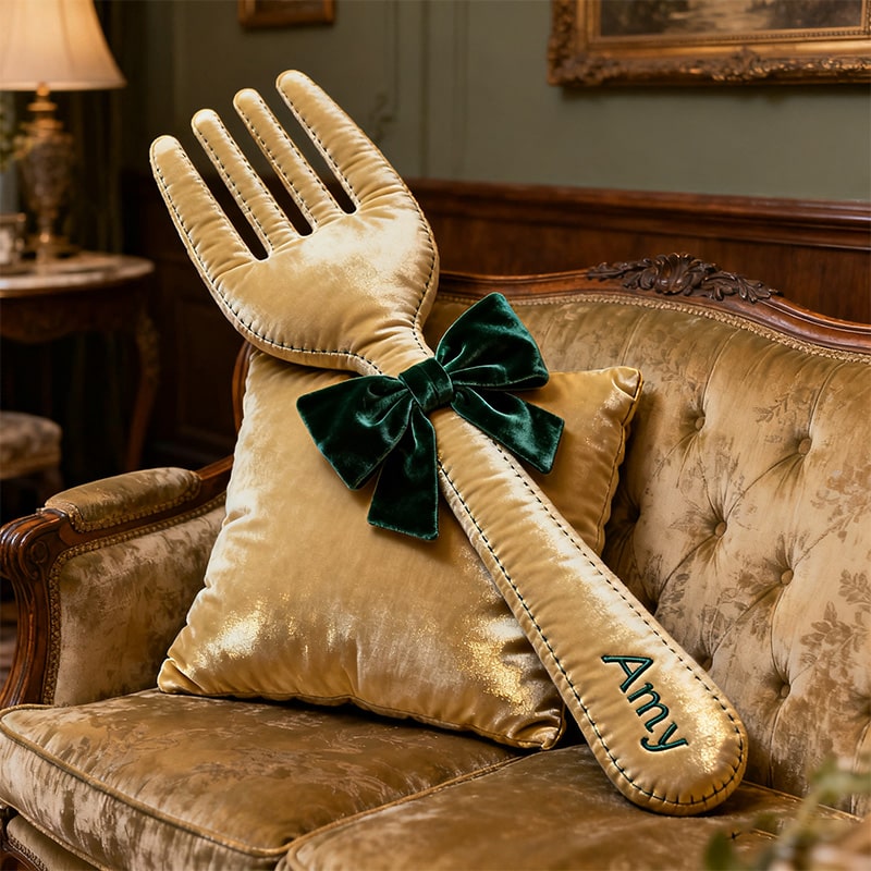 Personalized Large Fork Tableware Shape Pillow Mothers Day Gift For My Daughter - Tradiviet
