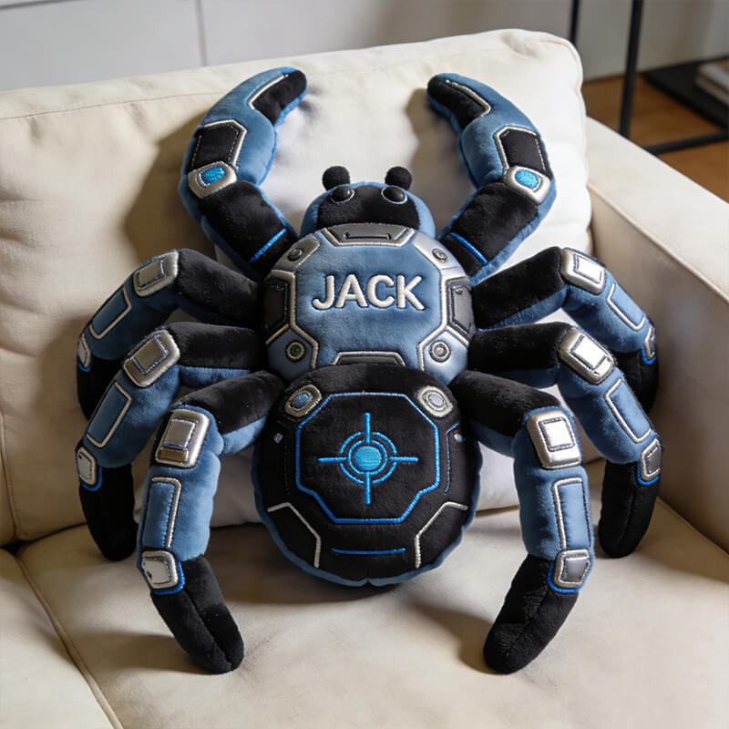 Personalized Mechanical Spider Shape Pillow Best Gifts For Brother In Law - Tradiviet