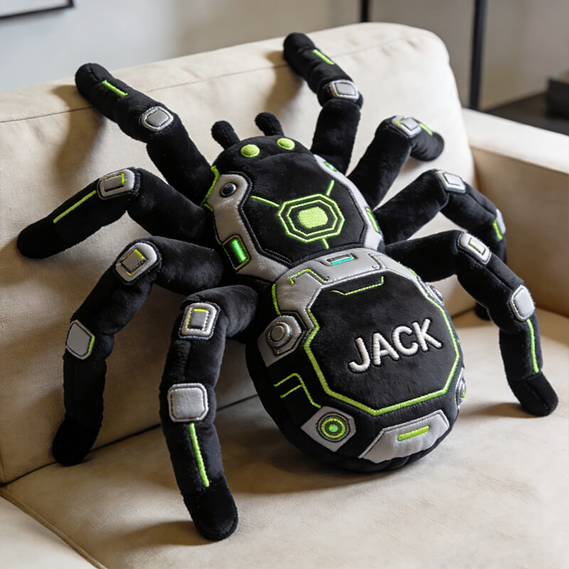 Personalized Mechanical Spider Shape Pillow Best Gifts For Brothers - Tradiviet