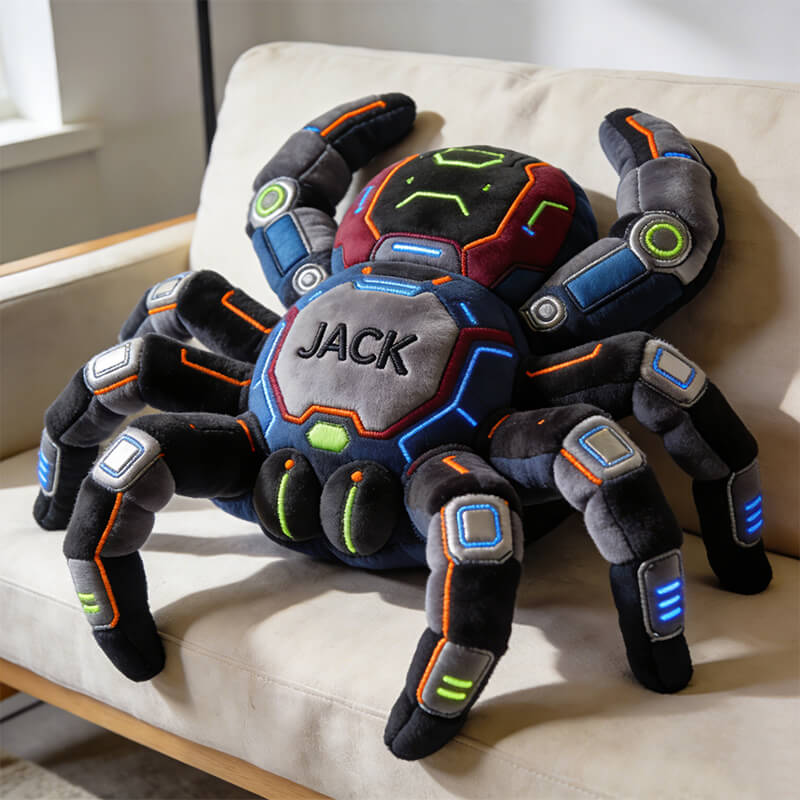 Personalized Mechanical Spider Shape Pillow Presents For Brothers In Law - Tradiviet