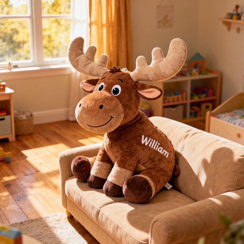 Personalized Moose Shaped Pillow Best Mothers Day Gifts For Grandma - Tradiviet