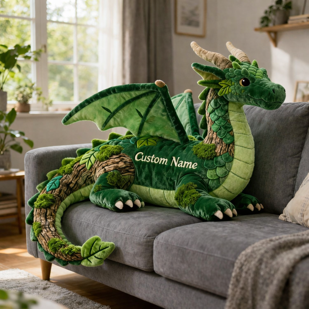 Personalized Name Dragon Pillow Unique Birthday Gifts For Grandpa - Tradiviet