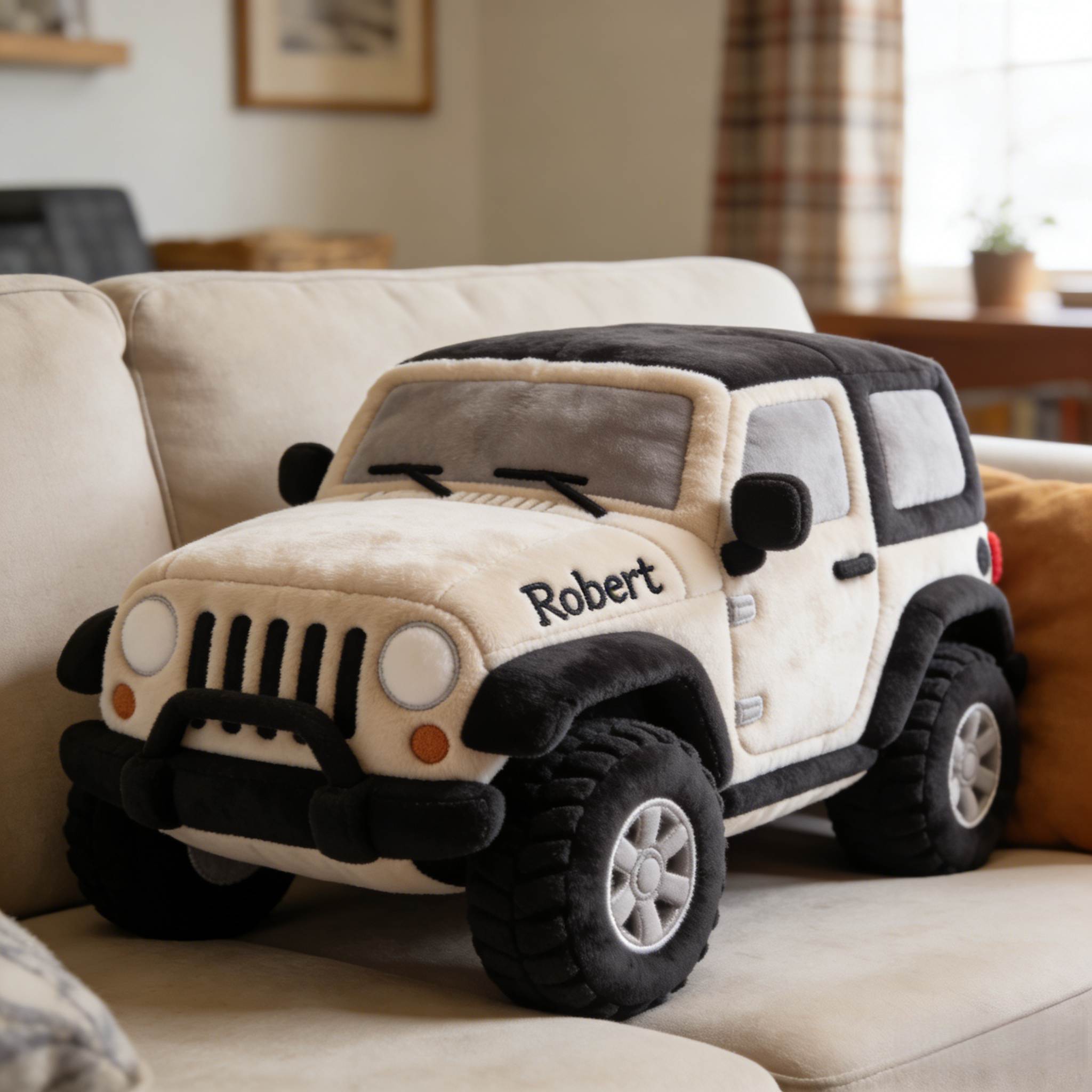 Personalized Off Road Vehicle Shaped Pillow Birthday Gift Ideas For Brother - Tradiviet