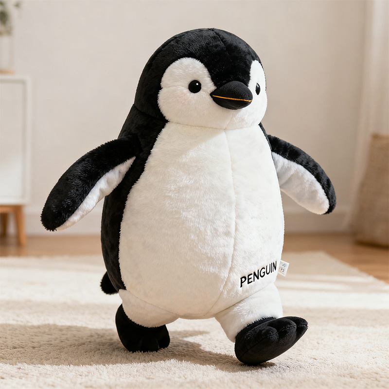 Personalized Realistic Penguin Shaped Pillow Special Gifts For Sister In Law - Tradiviet