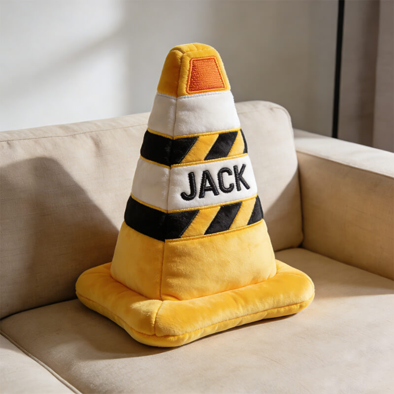 Personalized Roadblock Shaped Pillow Presents For Brothers In Law - Tradiviet