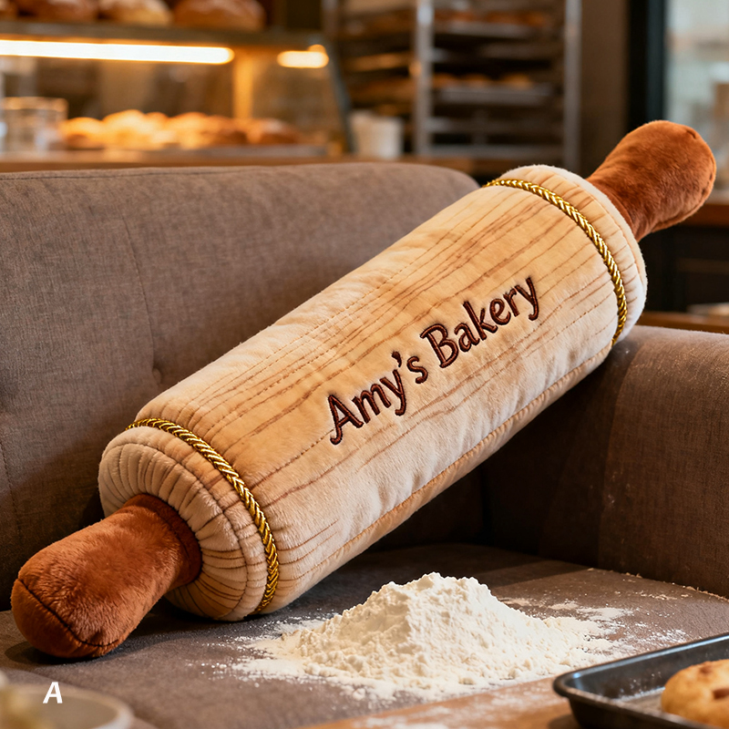 Personalized Rolling Pin Shaped Pillow Mothers Day Gift Ideas For Wife - Tradiviet
